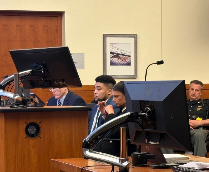 Joseph Blair appeared on April 16 in Franklin County Common Pleas Court after previously pleading guilty to endangering children in connection with the April 2022 death of his 4-month-old daughter, Janiya.