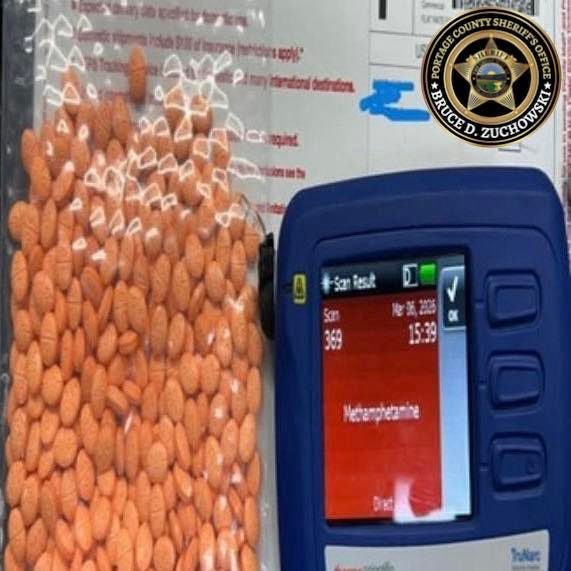 A Windham man is charged in federal court after he allegedly received a package in the mail containing about 140 pills that field tested positive as meth.