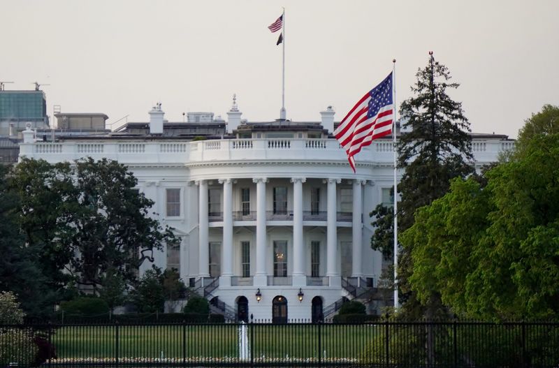 STOCK PHOTO: The White House as seen on April 12, 2026.