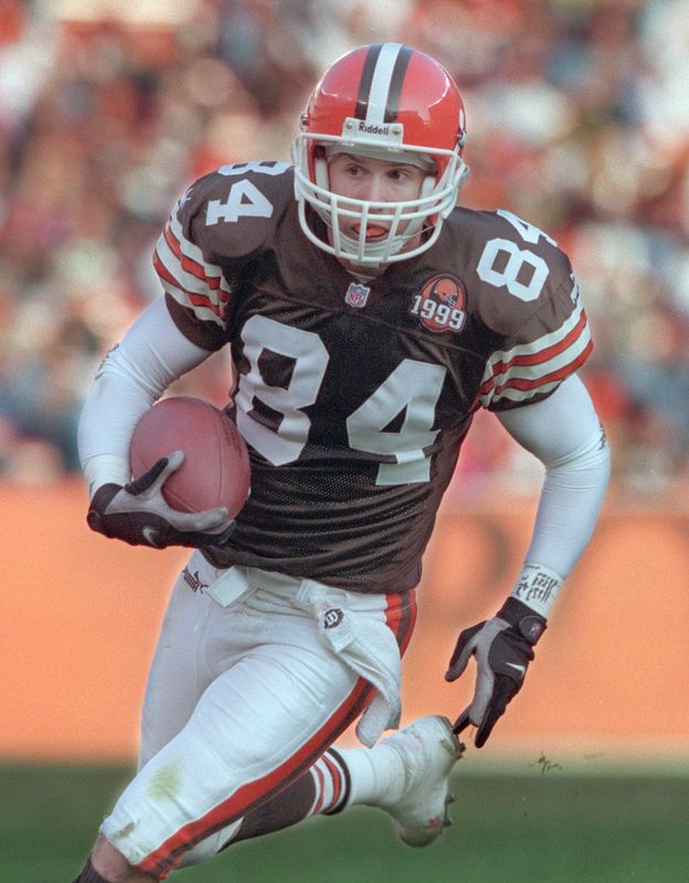 Darrin Chiaverini for the Browns in action in an undated photo.