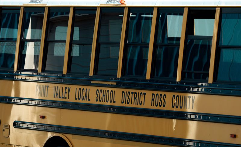 A Paint Valley Local Schools bus.