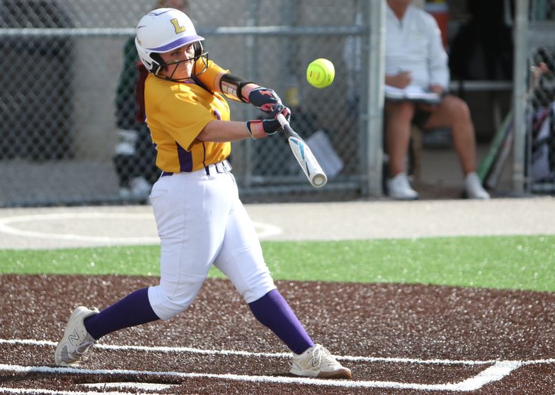 Lexington's Mady Taylor delivered the go-ahead RBI single in the top of the sixth to lead Lady Lex to a 6-4 victory over Madison on Wednesday, April 22, 2026.