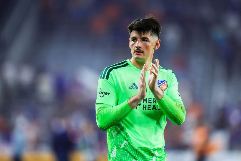Goaltender Roman Celantano and FC Cincinnati will be looking for the franchise's first victory at Charlotte, the only Eastern Conference club Cincy doesn’t have an away win against.