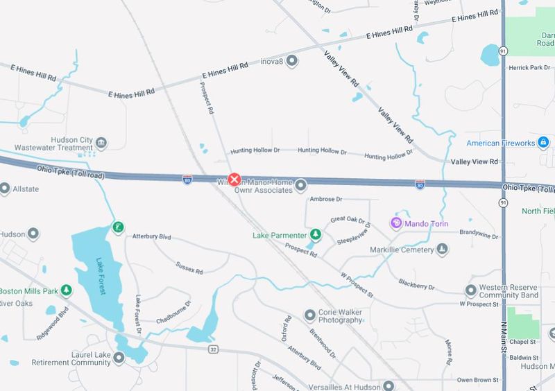 The Prospect Road Bridge will be closed to traffic for 180 days starting May 4.