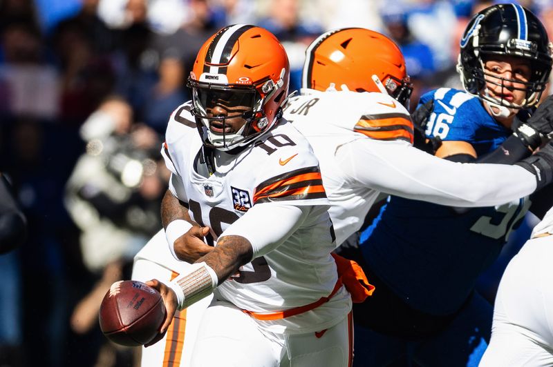 Browns QB P.J. Walker. Mandatory Credit: Trevor Ruszkowski-USA TODAY Sports