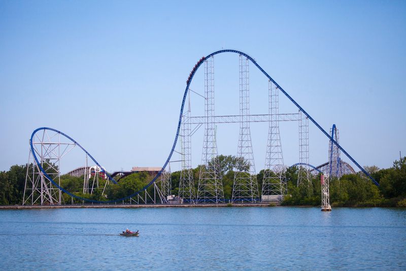The Millenium Force roller coaster at Cedar Point is a fan-favorite among Beacon Journal readers.