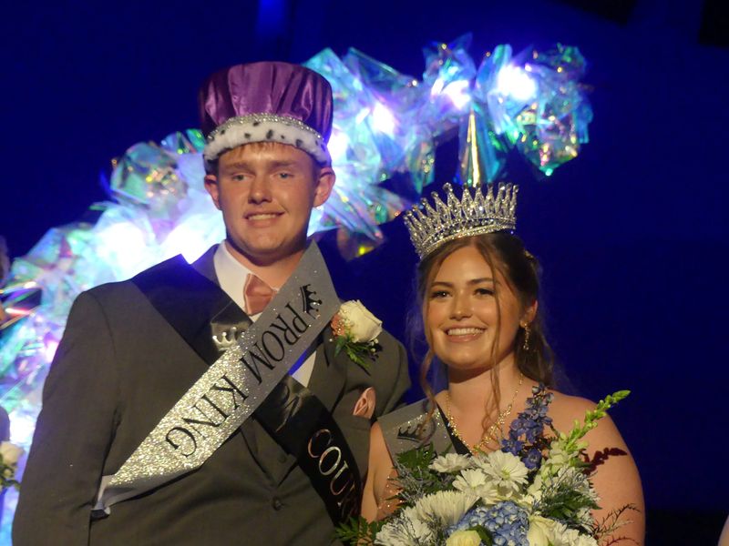 Junior and seniors celebrated their prom, themed "A Night Under the Cosmos," at Adena High School on May 2, 2026.