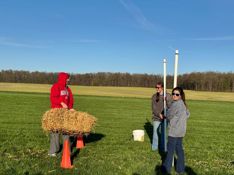 The 1st Annual Ag Olympics took place on April 20th behind the ag shop, bringing together members from the Hillsdale FFA Chapter, Norwayne FFA Chapter, and Black River FFA Chapter, and our own Northwestern FFA Chapter for a fun night of friendly competition.