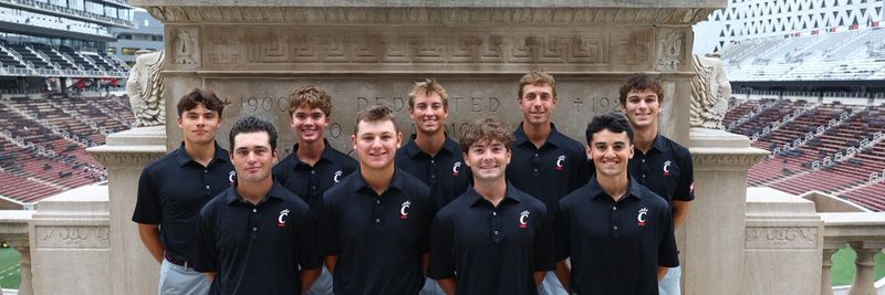 The University of Cincinnati Bearcats golf team is heading to Texas for an NCAA regional.