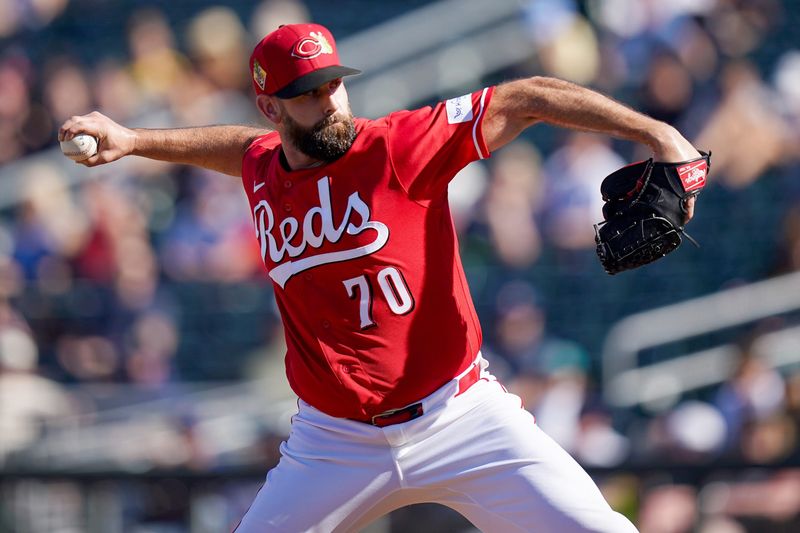Tejay Antone, shown during spring training, is only the third pitcher in big-league history to return to the majors after a third Tommy John surgery. “It’s awesome, man. It’s really cool,” he said.
