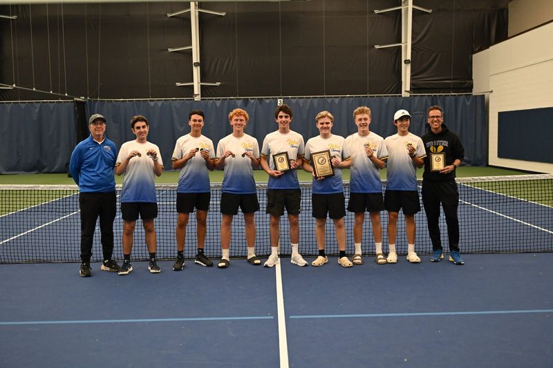 The Wooster Generals won the 2026 Ohio Cardinal Conference boys tennis championship on Friday, May 8, 2026 at the College of Wooster.