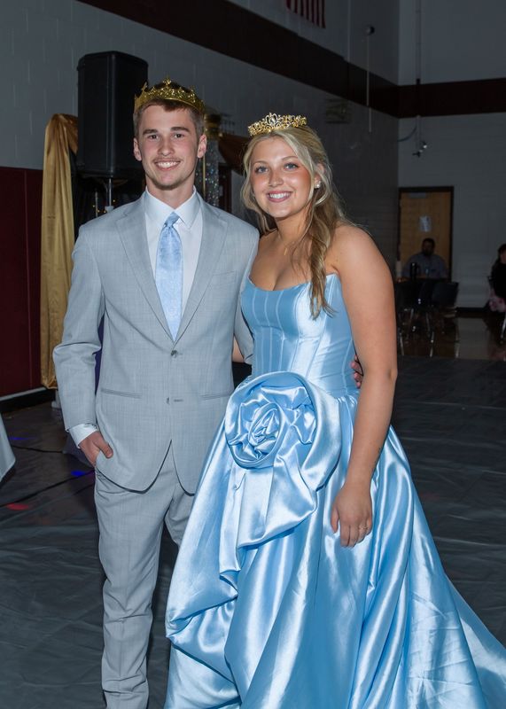 King Gavin Goodman and Queen Addyson Turner were crowned at the Genoa Prom, held at Genoa High School on May 9.
