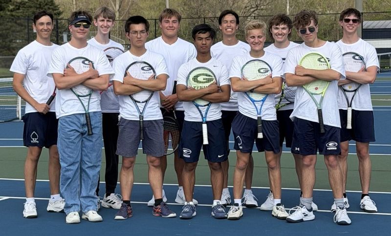 Granville boys tennis completed a 17-0 season with a 3-2 win against Watkins Memorial on Monday, May 11, 2026.