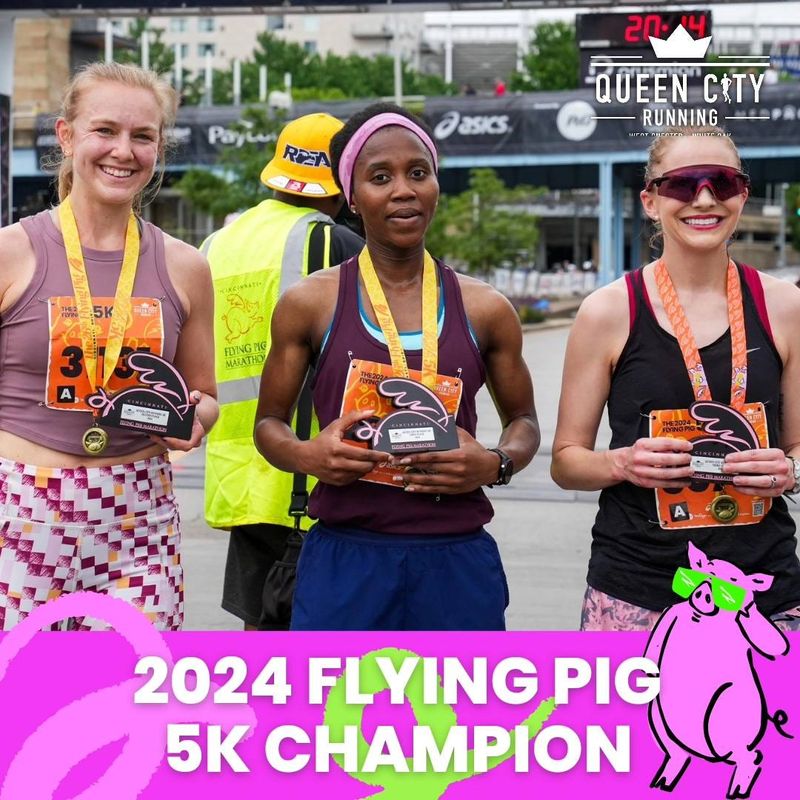 Oluwabukola "Bukky" Pereira won the Flying Pig 5K in 2024. She was fatally shot on May 8 in Lockland.