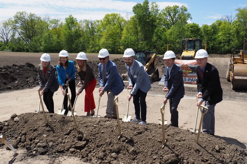 Wallick, the development company behind the Harding Heights Apartments, hosted a groundbreaking ceremony on May 11 to celebrate the beginning of construction on Marion's new affordable senior housing complex.