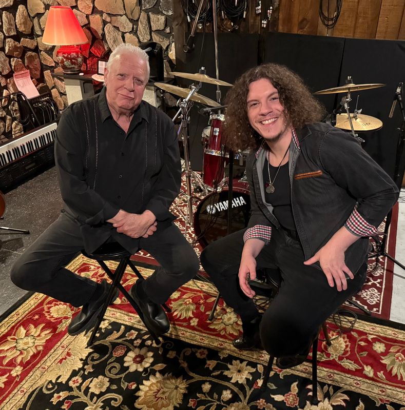 Chris Wintrip, left, and Christopher Wintrip are a father and son who bond through music. They also perform in a Hall & Oates tribute band, Mind Over Matter, which has a concert May 30 at Lions Lincoln Theatre in downtown Massillon.