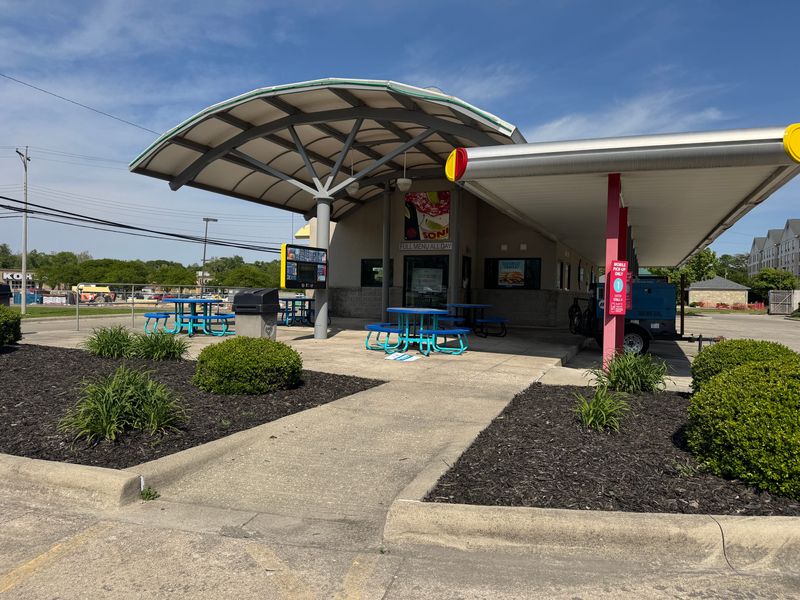 The Sonic on Olentangy River Road remained closed as of May 12 following a fire.