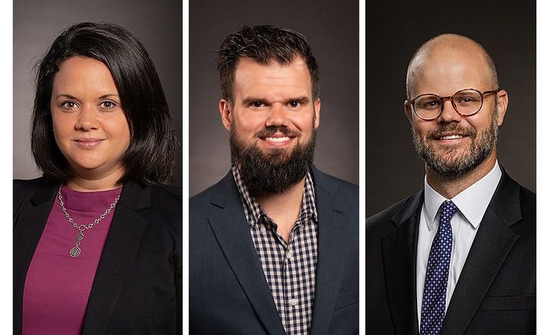 Melissa Irwin, Jared Rosenberger and Robert Wyllie.