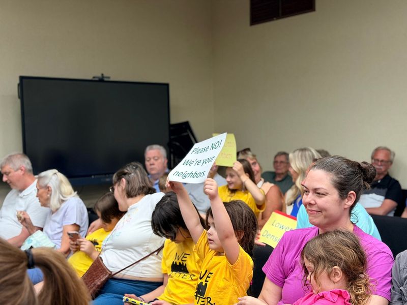 Granville and Heath residents packed the Heath City Council chambers to oppose the Heath Hills development on Monday, May 18.