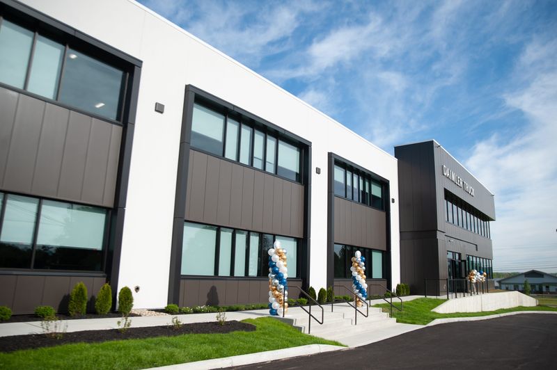 Detroit Diesel Remanufacturing, one of Guernsey County’s largest private-sector employers, has reopened its Byesville facility following a $10 million renovation that included the construction of a new office facility and the conversion of office space in the plant to manufacturing space.