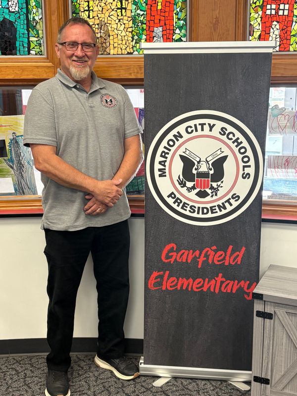 Bud Layne is the Garfield Elementary School custodian.