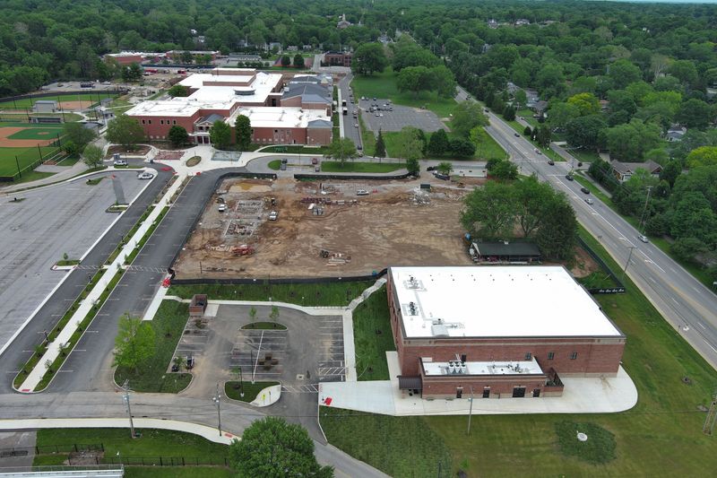 The Worthington Pool construction site on W. Dublin Granville Road in Worthington on May 22, 2026.