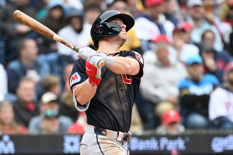 May 24, 2026; Philadelphia, Pennsylvania, USA; Cleveland Guardians second baseman Travis Bazzana (37) watches his home run against the Philadelphia Phillies during the eighth inning at Citizens Bank Park. Mandatory Credit: Eric Hartline-Imagn Images