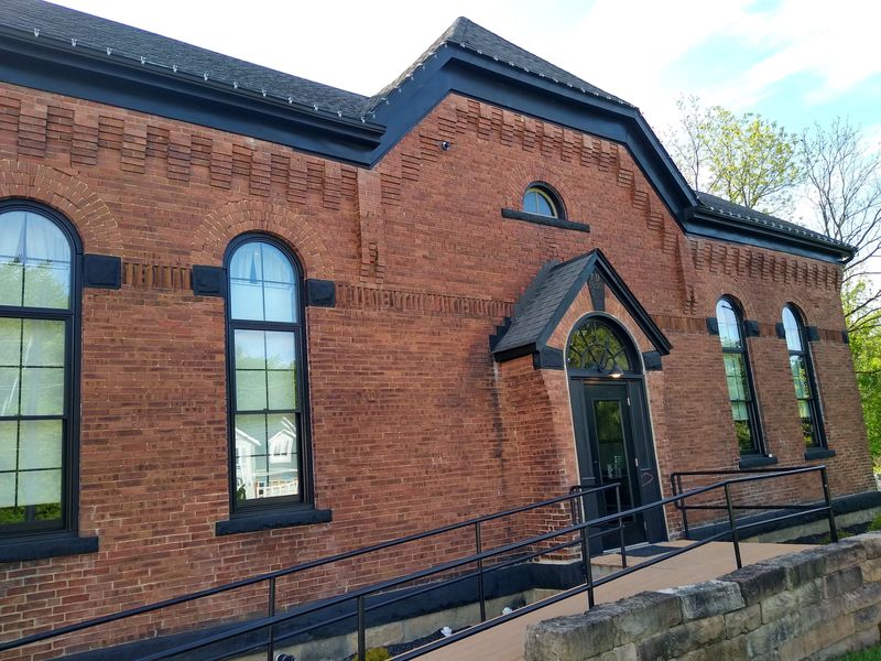 The Industry Kitchen & Bar is located in the former East Liberty School at 3492 S. Arlington Road in Green.