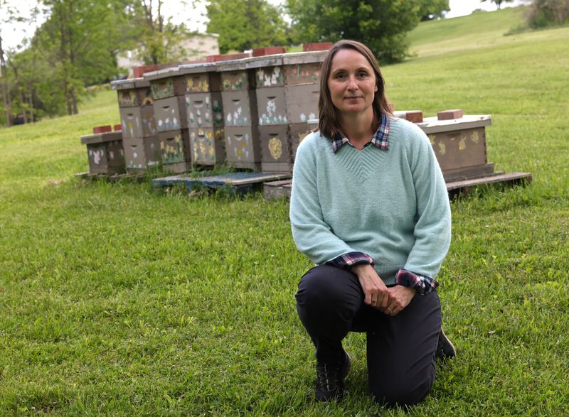 Szilvia Jennings is a local beekeeper and author. Her first children's book is titled "Sophie Moon and the Honeybees" and was inspired by her own beekeeping experience. It is the first in a five-part series. It follows Sophie, a shy and insecure young girl who gains confidence through beekeeping experiences with her grandfather, blending life lessons with real insights about bees.