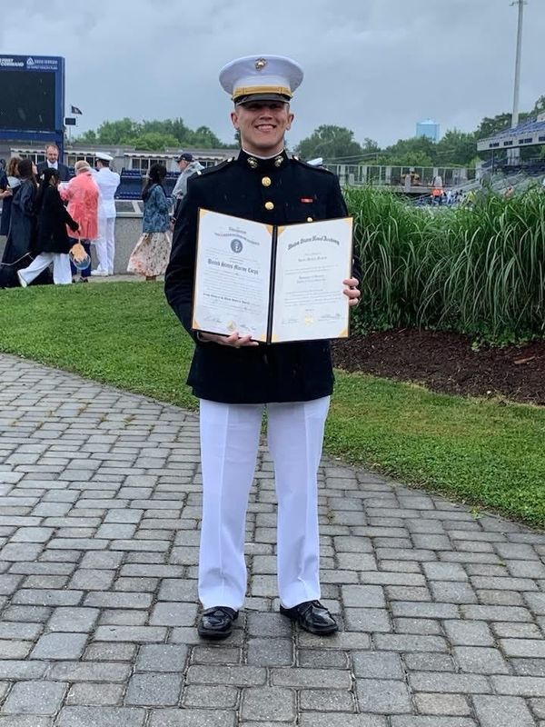 Portage County native Justin Mumaw, who attended Southeast Local Schools, recently graduated from the U.S. Naval Academy at Annapolis, Md. with the rank of second lieutenant in the Marine Corps.
