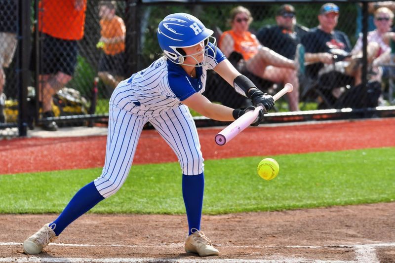 Layla Zepf reached base three times and scored a run in Highlands' 3-2 win over North Hardin in the KHSAA softball state quarterfinals on Saturday, June 6.