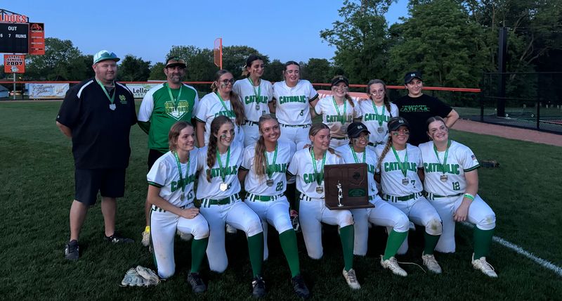 Newark Catholic took Division VII regional runner-up on May 29, 2026, falling to Maplewood 6-5 in 14 innings at Dalton.