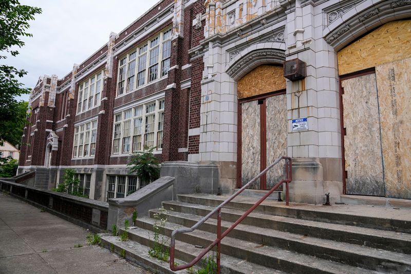 The former Hoffman School, at 3060 Durrell Ave. in Evanston.
