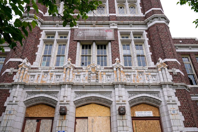The former Hoffman School, at 3060 Durrell Avenue in Cincinnati.