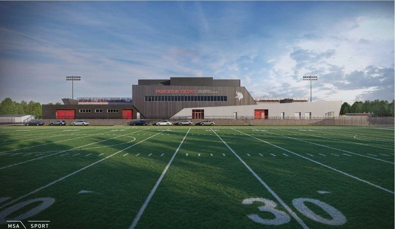 Princeton City Schools' football stadium project cost $22 million and will open this fall.