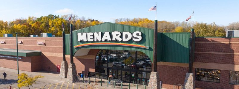 Menards home improvement store.