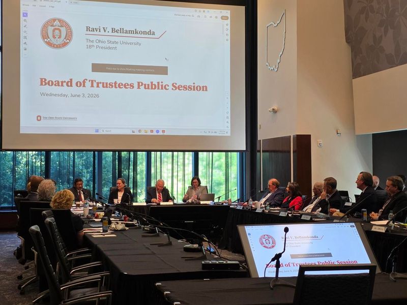 The Ohio State University Board of Trustees added a resolution before its meeting June 3 to approve $100 million payments to settle with survivors of former university doctor Richard Strauss.