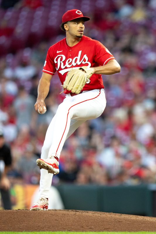 Reds starter Chase Burns allowed a first inning two-run homer to Royals first baseman Vinnie Pasquantino, but followed with five shutout innings. Burns allowed four hits and one walk while striking out nine.
