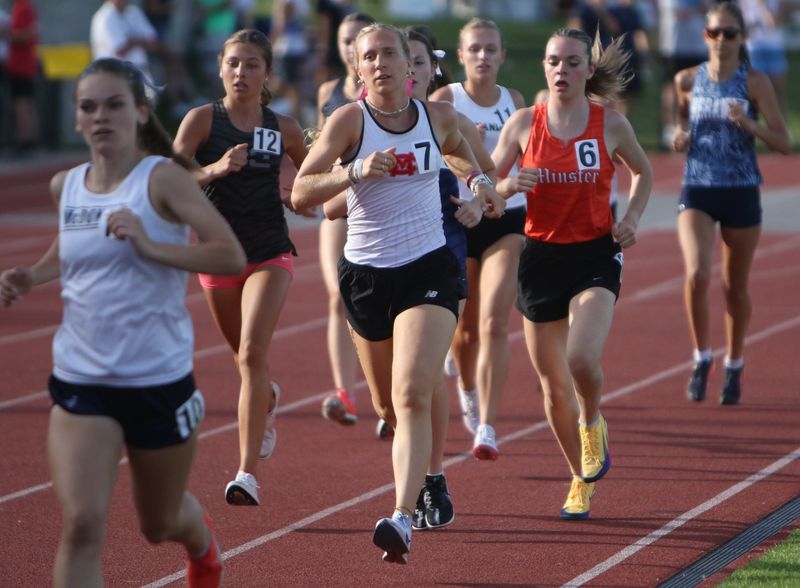 Mansfield Christian's Riley Patrick competes in the Jesse Owens Ohio High School State Track and Field Championships on Thursday, June 4, 2026 at Jesse Owens Memorial Stadium on the campus of The Ohio State University.