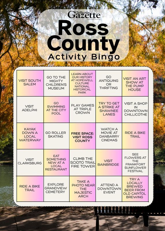 Play the Chillicothe Gazette's Ross County Bingo