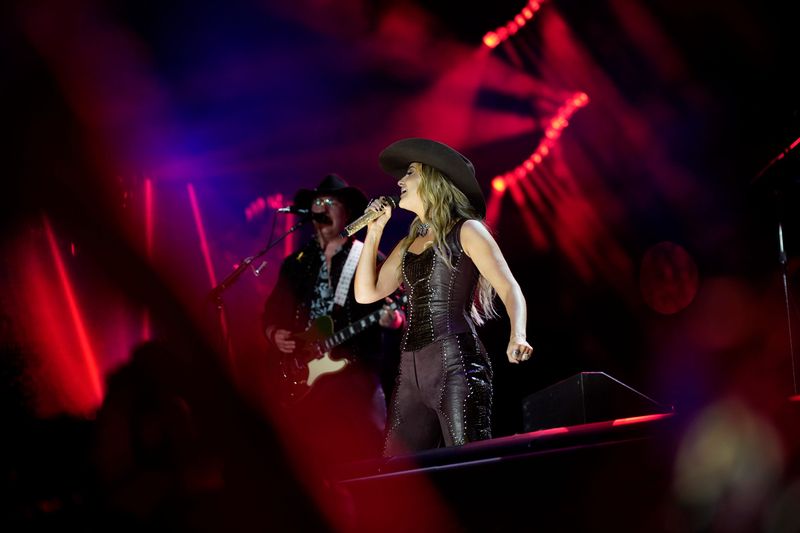 Lainey Wilson performs during the third night of CMA Fest in June.