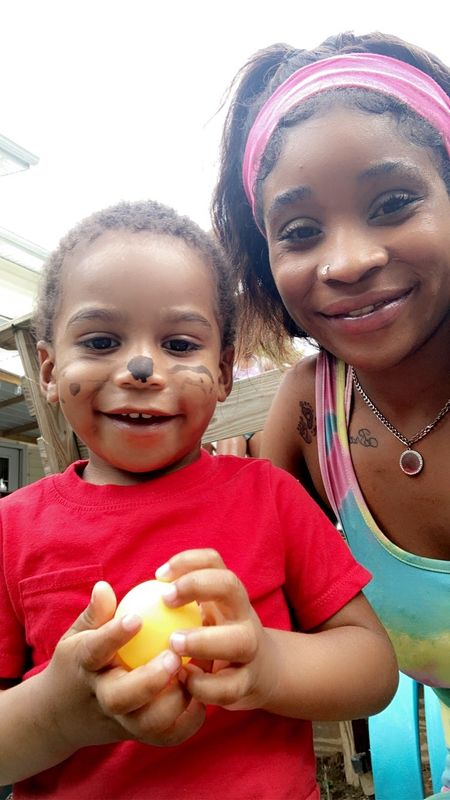 Brandon "JR" Owens Jr., 1, and his mother Krenautica Zollicoffer are shown together. The former Canton resident has started an initiative, A Safe Place for JRs, for child gun violence prevention and safe firearm storage education.