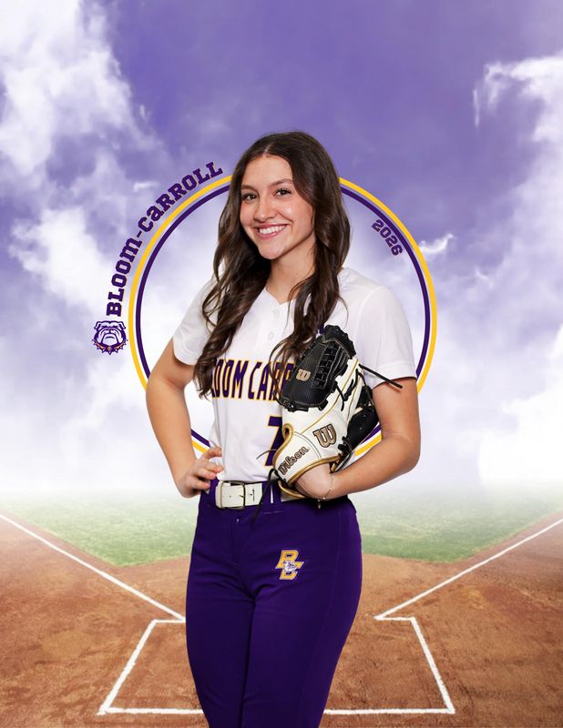 Emma Brandt, Bloom-Carroll softball