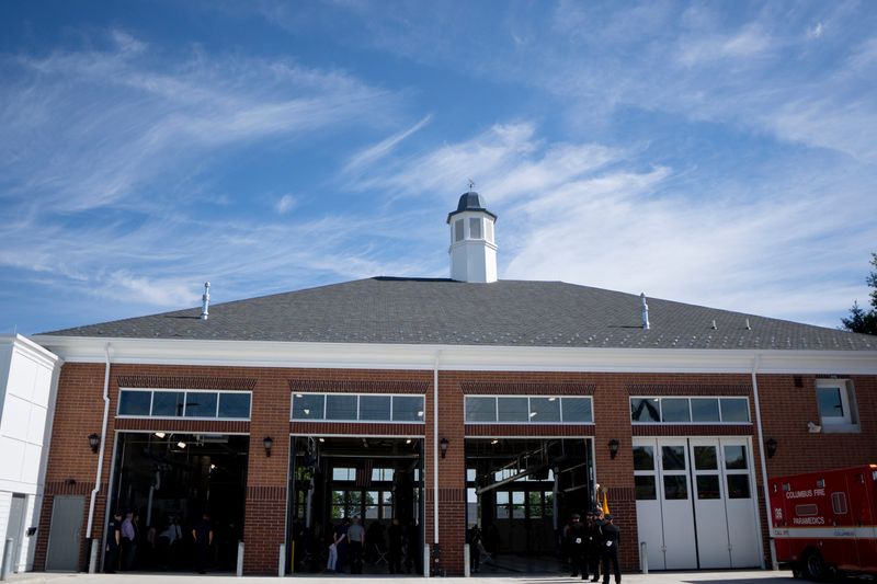 A new Columbus Fire Station, 36, is opening near New Albany.