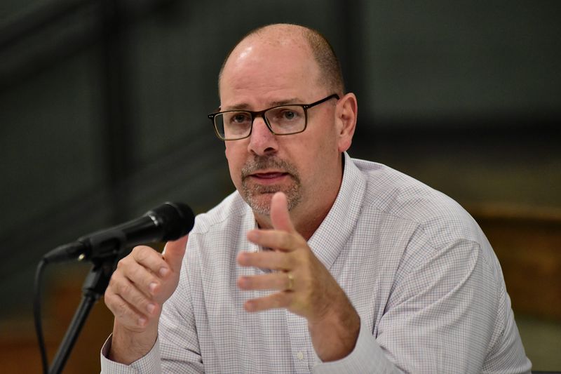 Madison Superintendent Rob Peterson speaks during a Madison Local Board of Education meeting June 17, 2026.