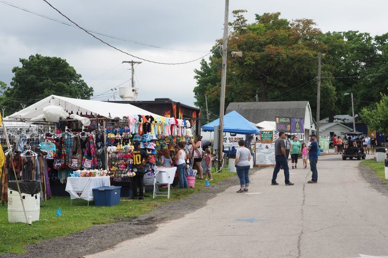 The Marion County Fair opened its gates to the public for its opening day on June 28. The day began with harness racing, an opening ceremony and multiple livestock events. While rides were closed, vendors all along the fairgrounds sold fried food, meats and sweet treats.