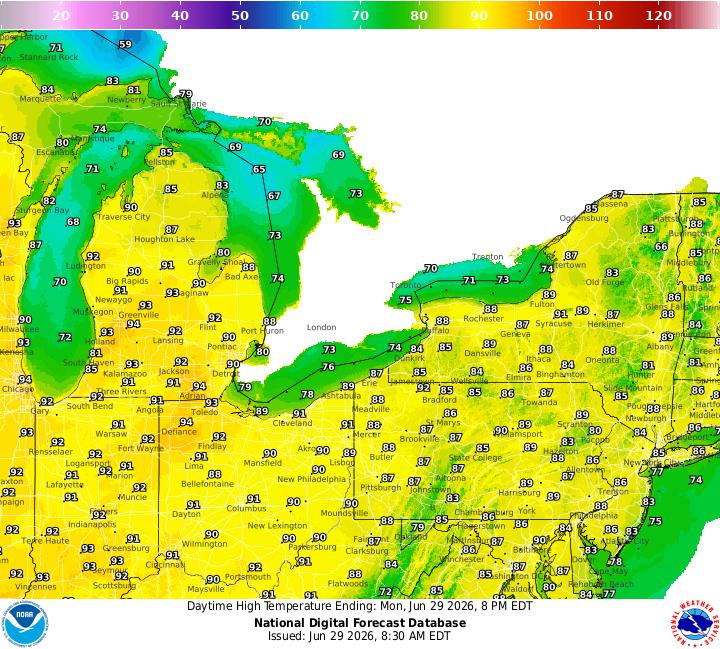 A heat advisory will go into effect June 30 and remain until July 2 as high temperatures and humidity move through Central Ohio.