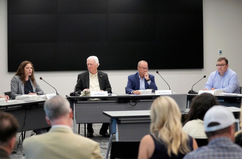 The Ohio Oil and Gas Land Management Commission meeting at Ohio Department of Public Safety building.