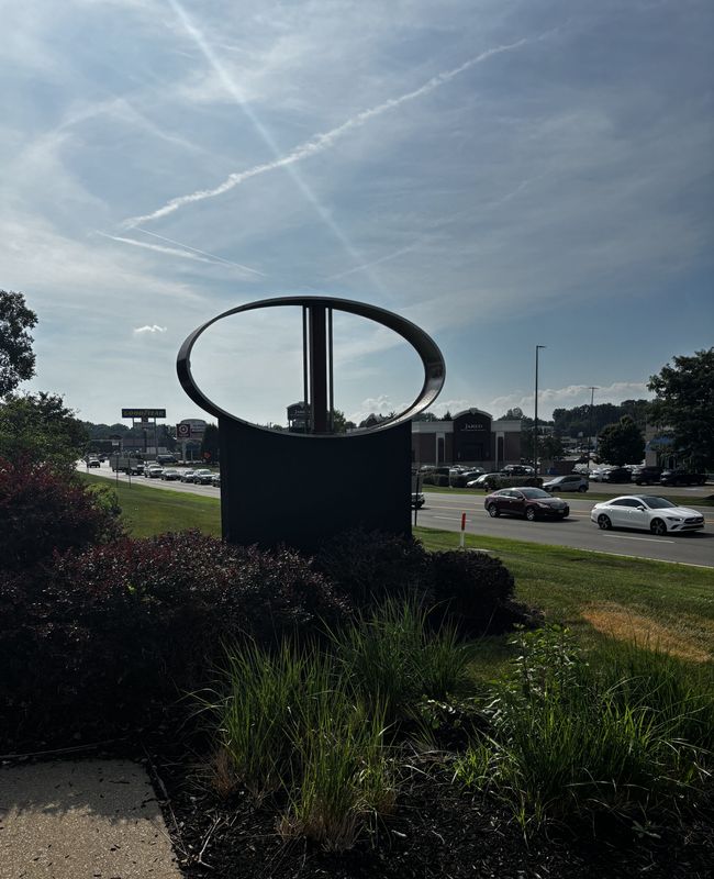 The sign for the former Burntwood Tavern location at Belden Village Mall has been removed.