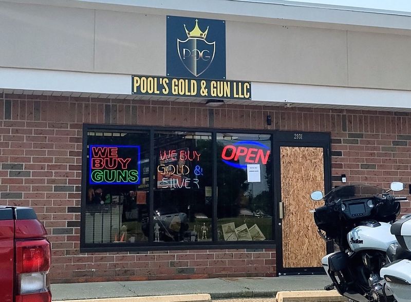 Pool's Gold & Gun is located at 2931 Lincoln Way E in Perry Township. Owner Jakob Pool had been seeking to move his business to vacant property at College Street SW and Navarre Road SW.